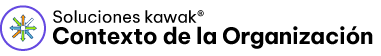 Contexto de la organización menu